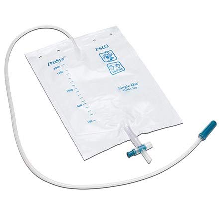 Prosys Medical Prosys Urine Drainage Bags/Night Bags with tap 2 Litre x 10 (PSU2 ...