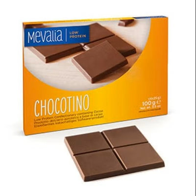 Mevalia Chocotino Low Protein Cocoa-based Chocolate 100g (4x25g)
