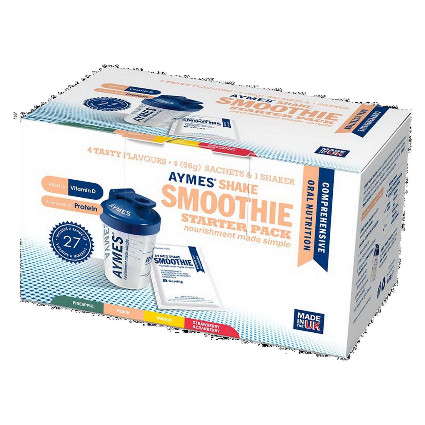 AYMES SHAKE SMOOTHIE STARTER PACK - 4X66G