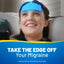 Kool n Soothe Migraine Cooling Strips - 4 Strips, blue
