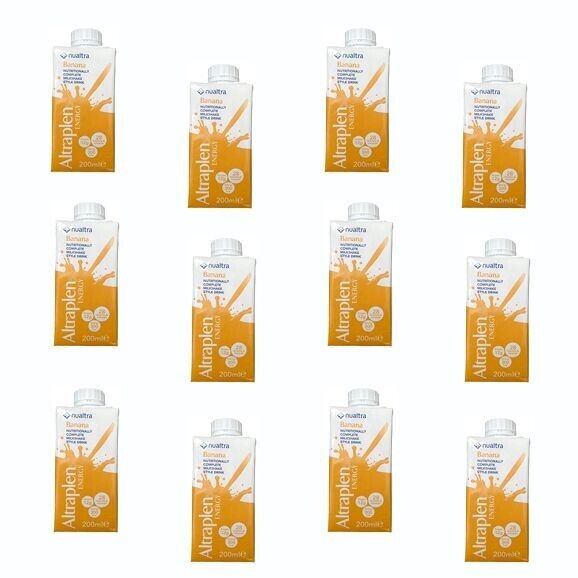 Nualtra Altraplen Energy 200ml (12x200ml) - Banana flavour