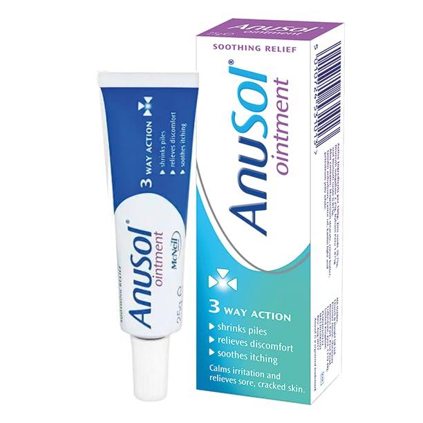 Anusol Components Anusol Ointment 25g Haemorrhoid Pain Relief Ointment – EasyMeds Pharmacy