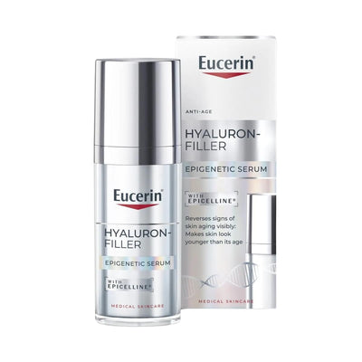Eucerin Hyaluron-Filler Epigenetic Serum 30ml, Advanced Face Serum to Correct Visible Signs of Ageing, Anti-Wrinkle Skincare with Hyaluronic Acid and Epicelline