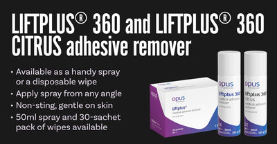OPUS Lift Plus 360 Citrus Medical Adhesive Remover Non-Sting Spray 50 ml