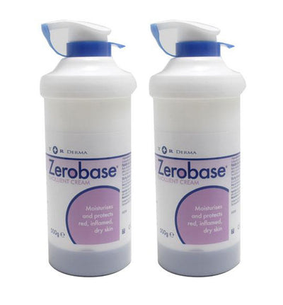 Zerobase Emollient Cream 500g x 2