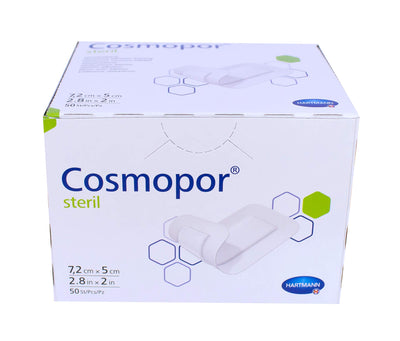 Cosmopor Sterile Wound Dressings 5cm x 7.2cm x 50