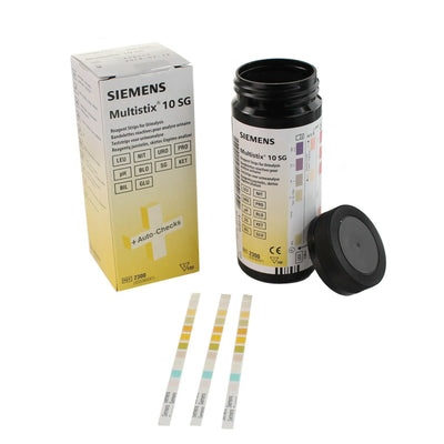 Siemens Multistix 10 SG Professional Urine Test Strips x 100 (EXPIRY 31 Oct 25)