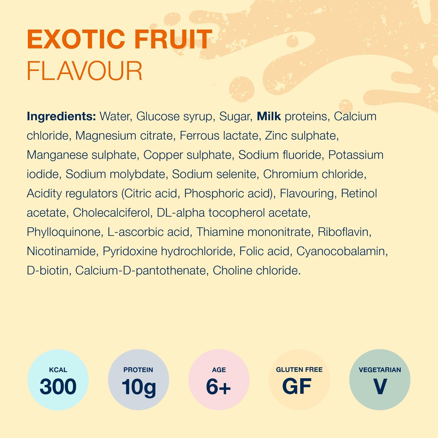 Aymes Actagain Juce | Juice-Style Nutritional Drink | Juicy Peach | 24 x 200ml