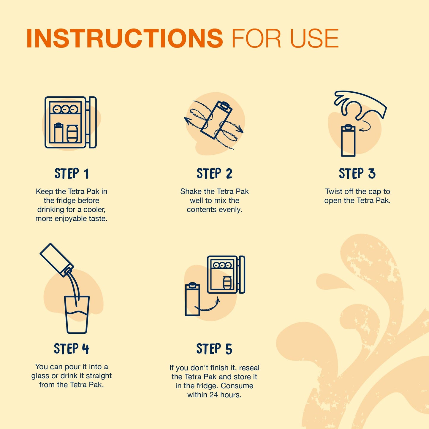 Aymes Actagain Juce | Juice-Style Nutritional Drink | Juicy Peach | 24 x 200ml