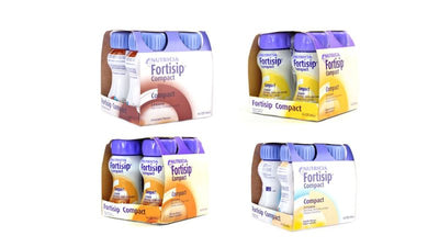 Fortisip Compact Liquid Mixed Flavours 125ml x 32
