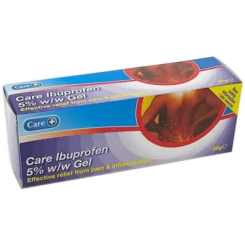 Ibuprofen Gel 5% 30g x 3 Packs  | Anti-inflammatory Pain Relief