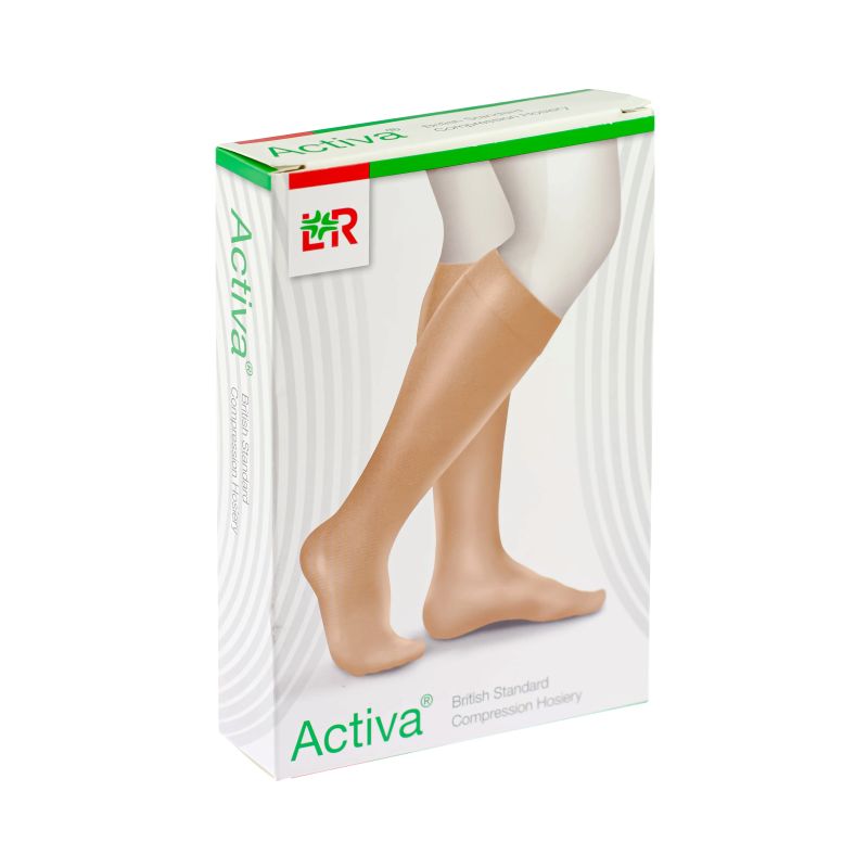 Activa Class 2 Thigh Compression Support Stockings Open or Closed Toe 18-24mmHg