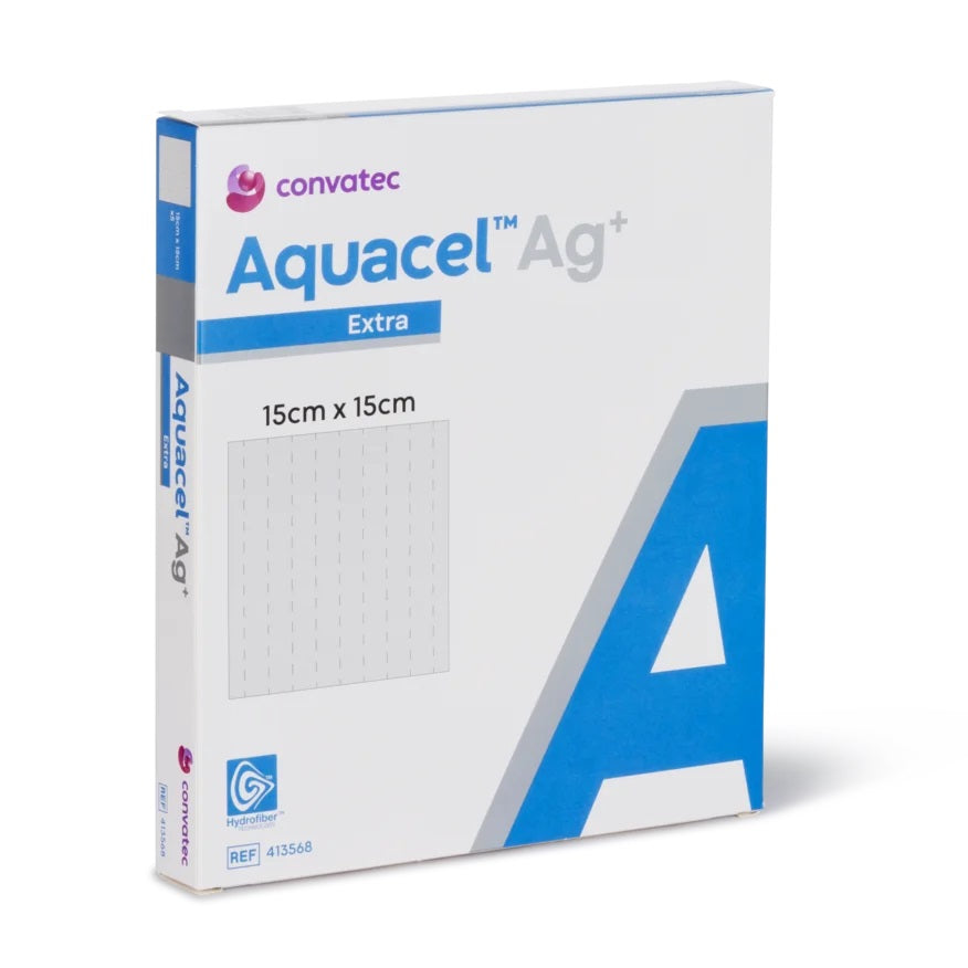 Aquacel Ag+ Extra Wound Dressing 15cm x 15cm