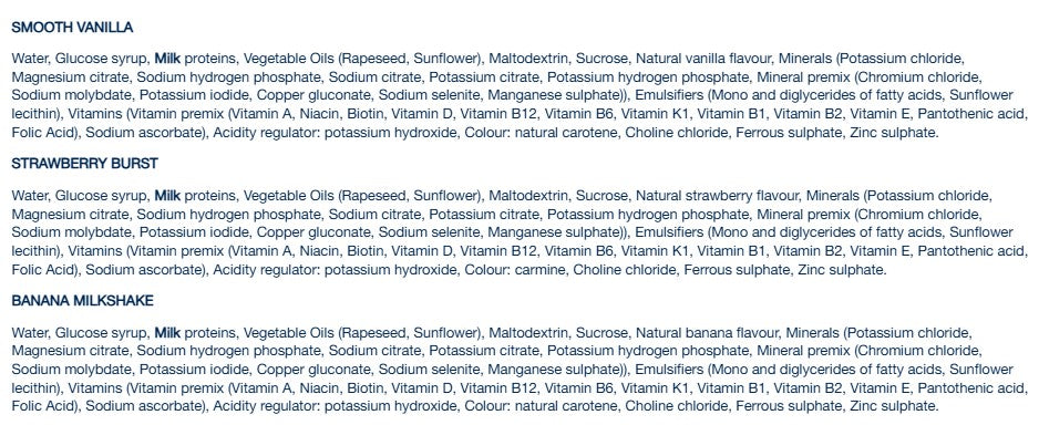 AYMES Actagain 2.4 High Energy Nutritional Drink Starter Pack 3 x 200ml