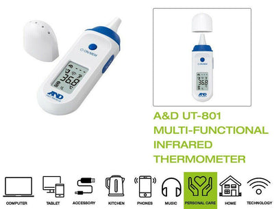 A & D Medical UT-801 Infrared Thermometer -   A&D Medical EasyMeds Pharmacy