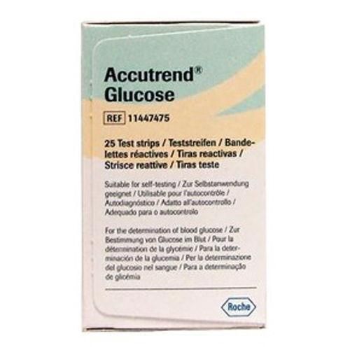 Accutrend Glucose II Test Strips x 25 -   Roche EasyMeds Pharmacy