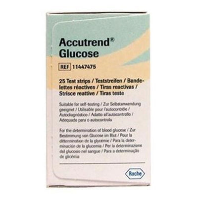 Accutrend Glucose II Test Strips x 25 -   Roche EasyMeds Pharmacy