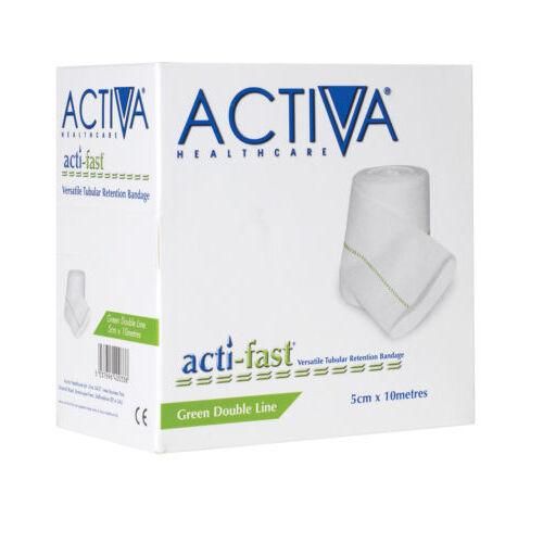 Acti-Fast Actifast Green Elasticated Viscose Stockinette 5cm x 5M -   Acti-Fast EasyMeds Pharmacy