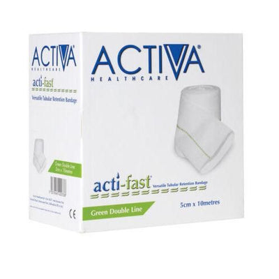 Acti-Fast Actifast Green Elasticated Viscose Stockinette 5cm x 5M -   Acti-Fast EasyMeds Pharmacy