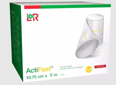Acti-Fast Actifast Yellow Elasticated Viscose Stockinette 10.75cm x 5m