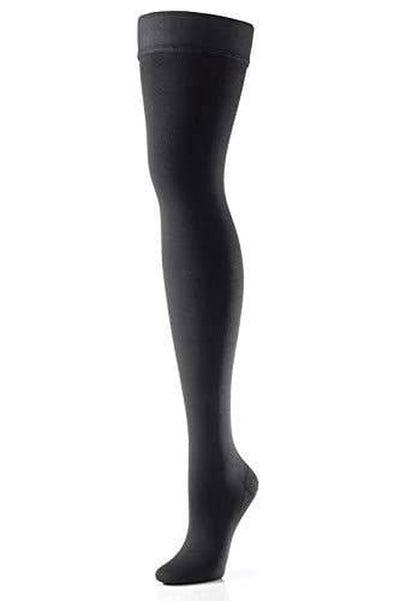 ActiLymph Class 2 Thigh Length Compression Stockings Black Medium Closed Toe -   L&R Medical EasyMeds Pharmacy