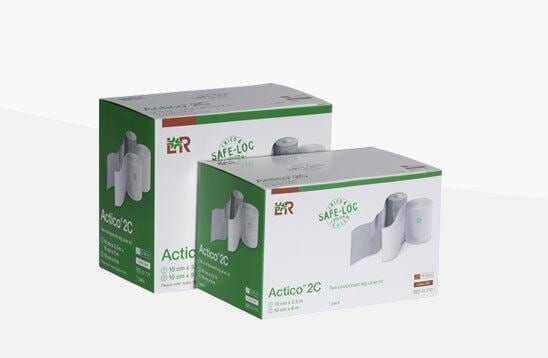 Actico 2C Two Layer Leg Ulcer Bandage Kit 25cm-32cm Large -   Actico EasyMeds Pharmacy