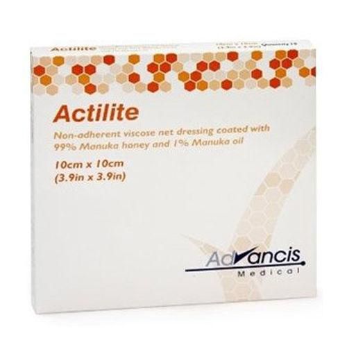 Actilite Manuka Honey Non-Adherent Dressing 10cm x 10cm -   Advancis Medical EasyMeds Pharmacy