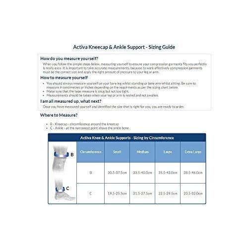 Activa Class 2 Kneecap Support (Pair) - Small -   Activa Healthcare EasyMeds Pharmacy