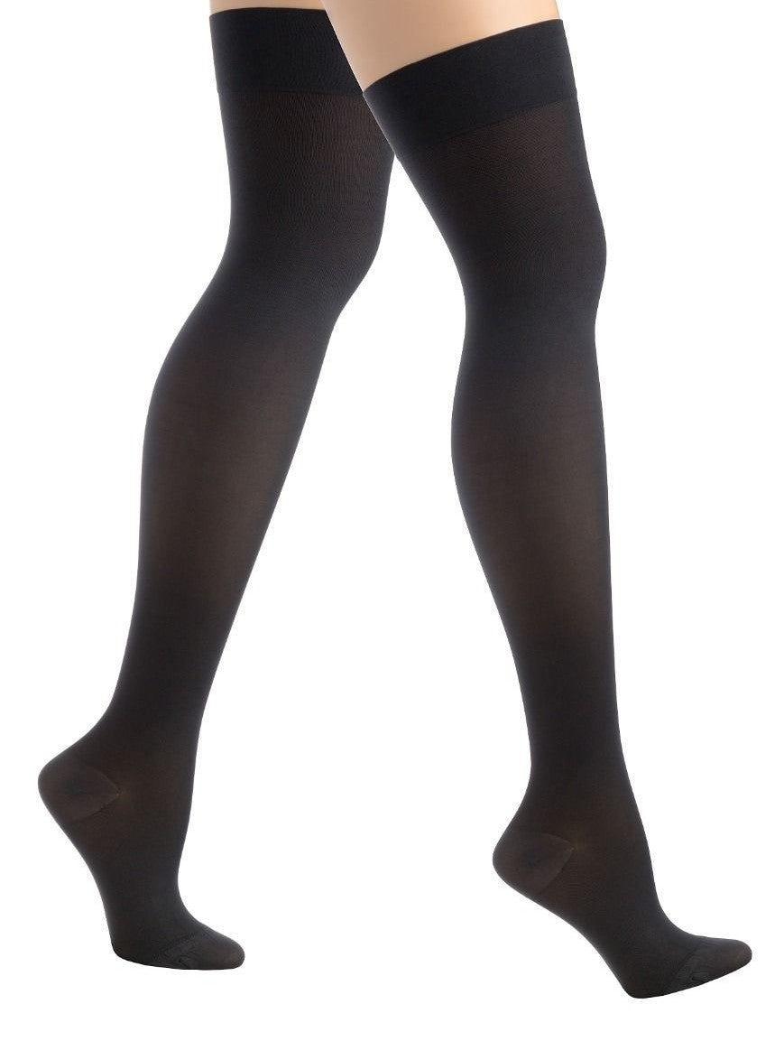 Activa Class 2 Thigh Compression Support Stockings Open or Closed Toe 18-24mmHg