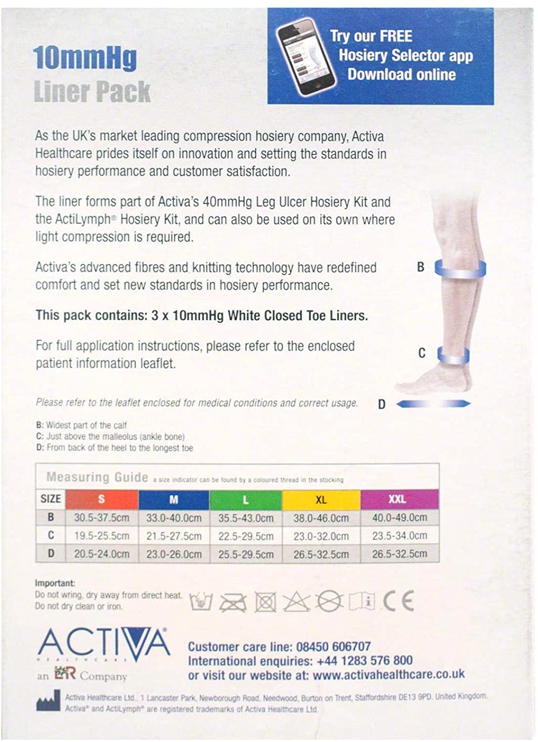 Activa Stocking Liner Pack Open Toe 10mmHg - S/M/L/XL/XXL Sand -   Activa EasyMeds Pharmacy