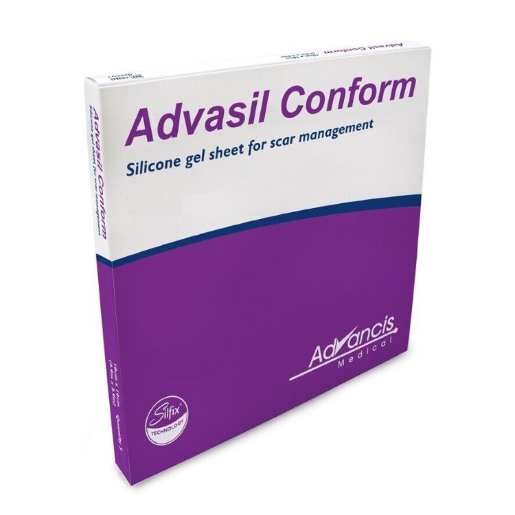 Advasil Conform Self Adherent Silicone Gel Sheet 10cm x 15cm