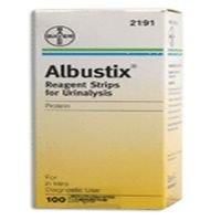 Albustix Reagent Strips for Urinalysis, Tests for Protein - 100 ea -   Siemens EasyMeds Pharmacy
