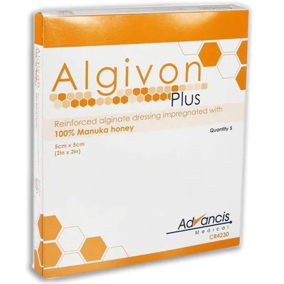 Algivon Plus Alginate Fibres Enabling Dressing 5cm x 5cm -   Algivon EasyMeds Pharmacy