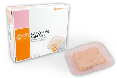 Allevyn AG Adhesive Foam Dressings 10cm x 10cm -   Smith & Nephew EasyMeds Pharmacy