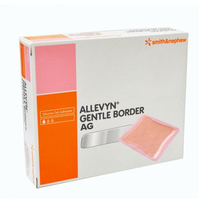 Allevyn AG Gentle Border Silver Silicone Dressings 15cm x 15cm -   Smith & Nephew EasyMeds Pharmacy
