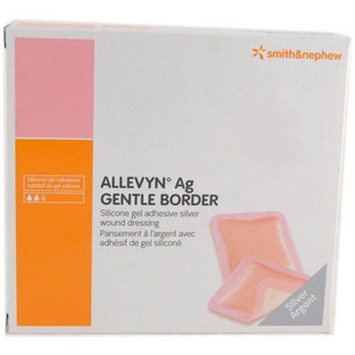 Allevyn AG Silicone Adhesive Border Dressings 7.5cm x 7.5cm -   Smith & Nephew EasyMeds Pharmacy