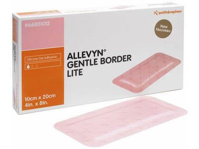 Allevyn Gentle Border Lite Dressings 10cm x 20cm -   Smith & Nephew EasyMeds Pharmacy