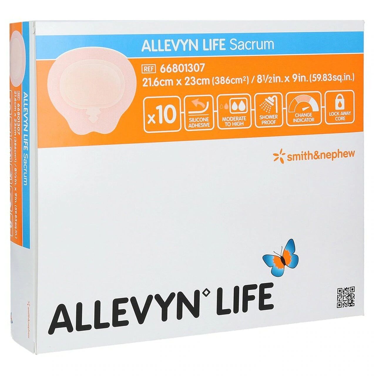 Allevyn Life Sacrum 21.6 cm x 23 cm Silicone Gel Dressings -   Allevyn EasyMeds Pharmacy