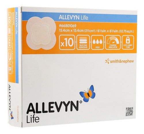 Allevyn Life Silicone Foam Dressings 15.4cm x 15.4cm | Hydrocellular -   Allevyn EasyMeds Pharmacy