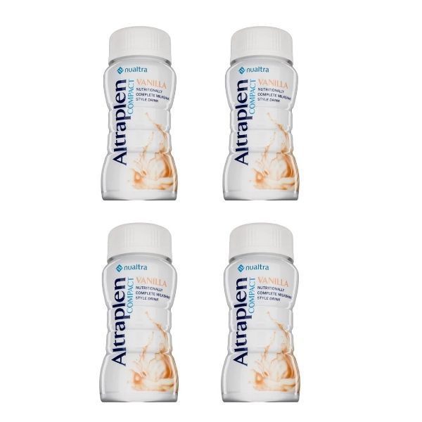 Altraplen Compact Vanilla Nutritional Drink 4x125ml
