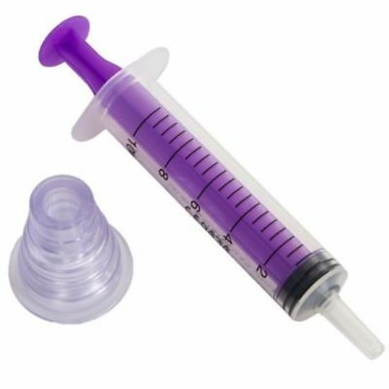 Alvita 5ml Oral Syringe & Bottle Adapter x 3