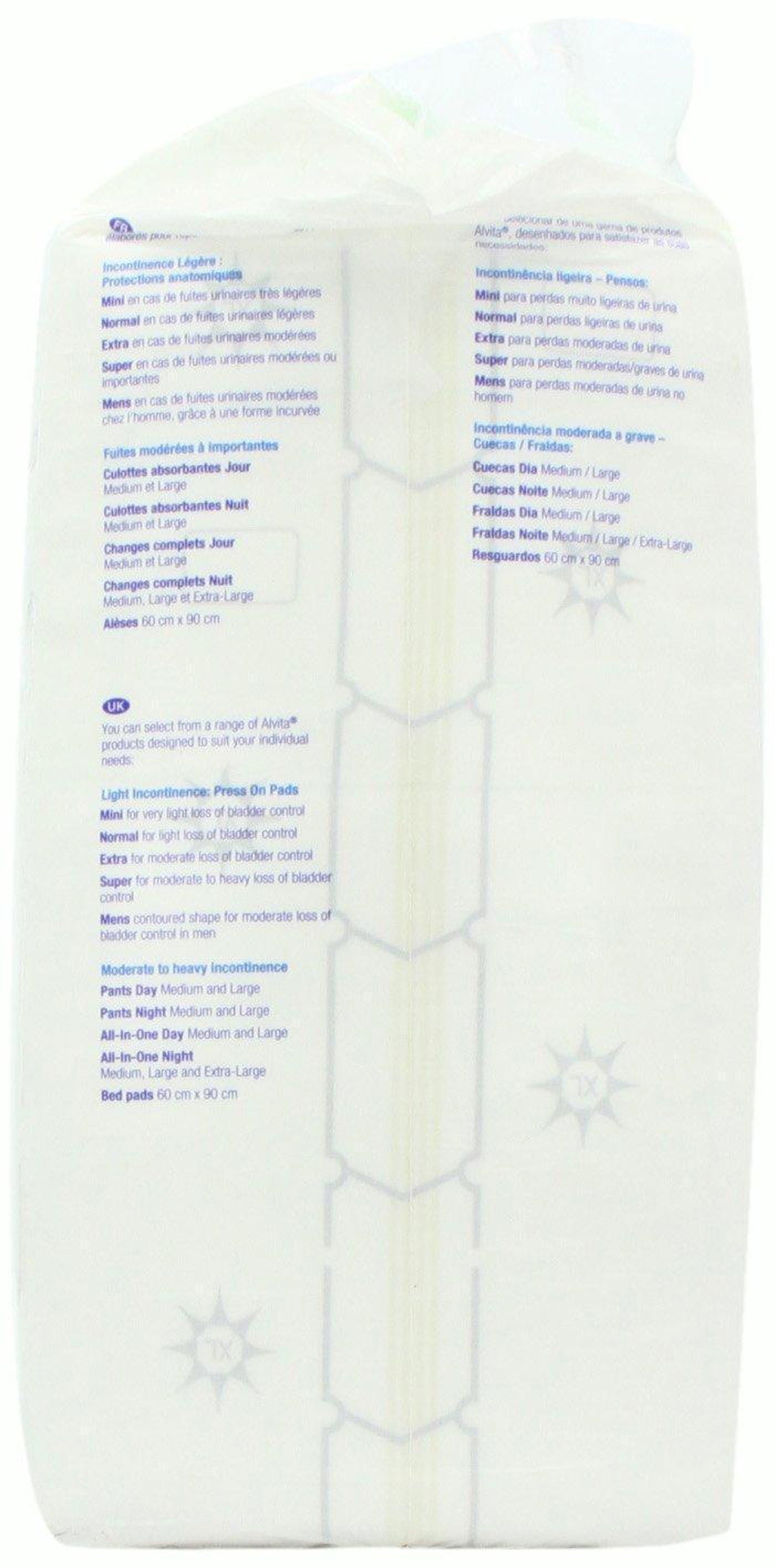 Alvita Incontinence All in One Extra Large Night Pants Pack of 20 -   Alvia EasyMeds Pharmacy