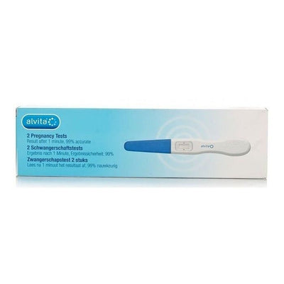Alvita Mid Stream Pregnancy Test Kit 2 Tests -   Alvita EasyMeds Pharmacy