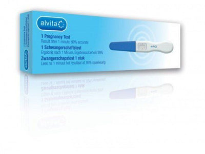Alvita Mid Stream Pregnancy Test Kit Single -   Alvita EasyMeds Pharmacy