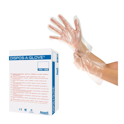 Ansell Powder Free Examination Dispos-A-Glove SMALL x 100