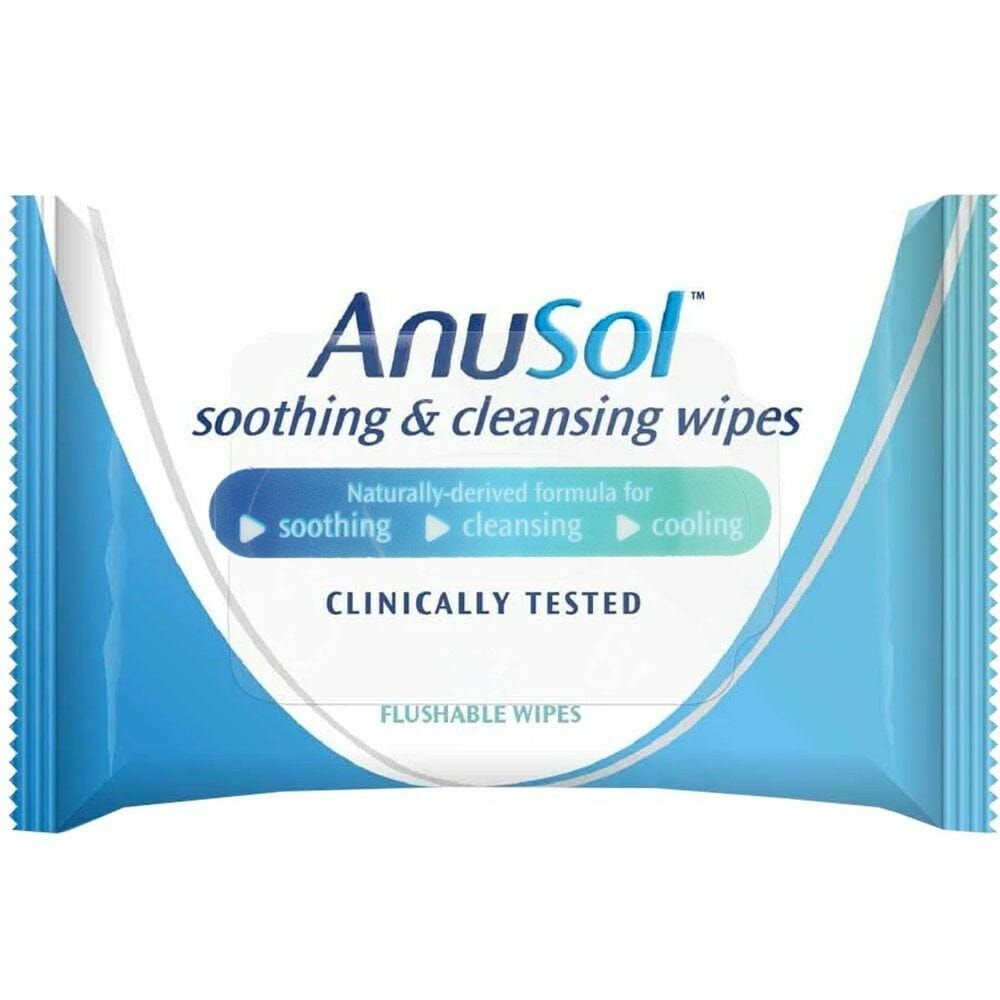 Anusol Soothing & Cleansing Flushable Wipes x 30 -   Anusol EasyMeds Pharmacy