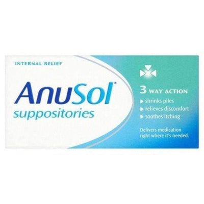Anusol Triple Action Relief Suppositories x 72 (24 x 3) -   Anusol EasyMeds Pharmacy