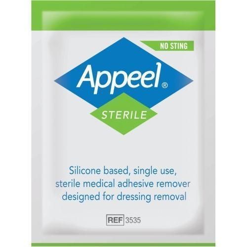 Appeel Sterile Medical Adhesive Remover Wipes x 10 -   CliniMed EasyMeds Pharmacy