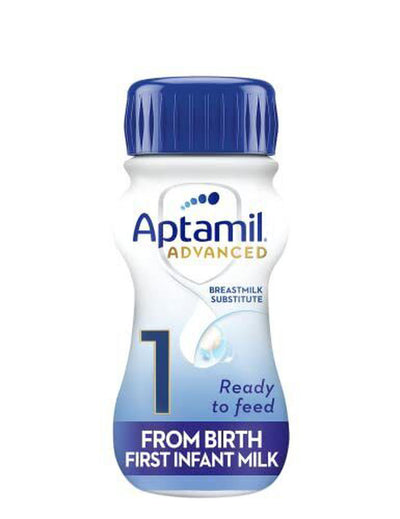 Aptamil Advanced 1 First Infant Milk from Birth Ready To Feed 200ml -   Aptamil EasyMeds Pharmacy