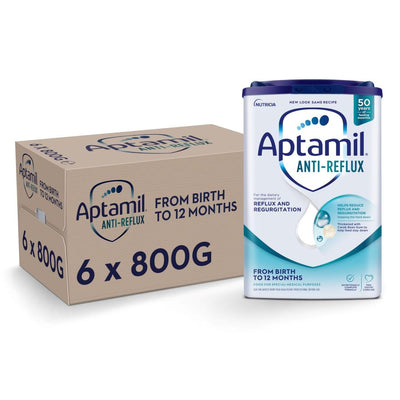 Aptamil Anti-Reflux Baby Milk Powder x 6 tins (800g)